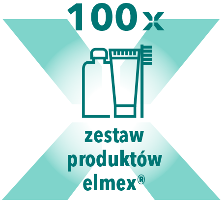 100 x zestaw produktów elmex